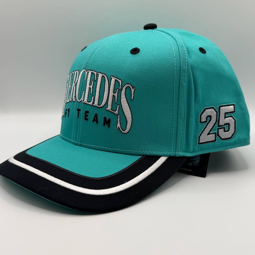 Adidas Mercedes AMG Petrona Formula One Team Las Vegas Snapback Cap Hat F1 - Picture 2 of 8